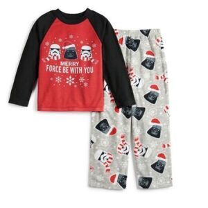*NEW* Star Wars boys size 4 two piece pj set